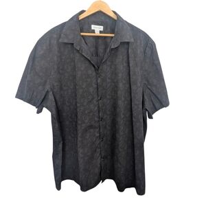 Calvin Klein Black Casual Button Down Shirt